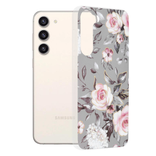 Kryt Samsung Galaxy S23 Plus Techsuit - Marble Series - Bloom of Ruth Gray