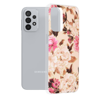 Kryt Samsung Galaxy A23 4G / A23 5G Techsuit - Marble Series - Mary Berry Nude