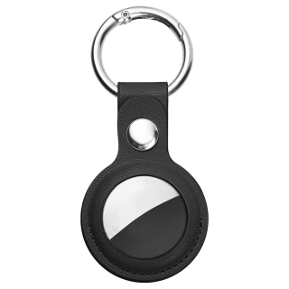 Pouzdro pro APPLE AIRTAG Techsuit (SLH1), kožené černé