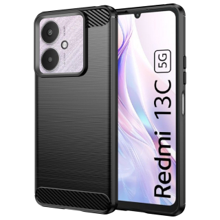 Kryt Xiaomi Redmi 13C 4G / 13C 5G / Poco M6 / Poco C65, Armored Carbon black