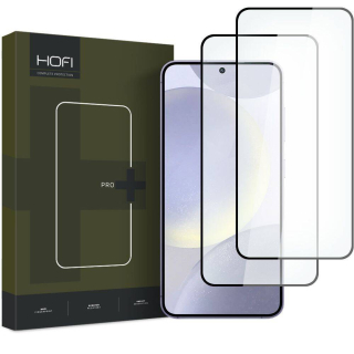 Tvrzené sklo 5D Samsung Galaxy S24 HOFI Glass Pro+ (2 kusy) černé