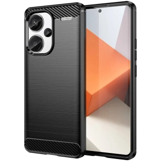Kryt Xiaomi Redmi Note 13 Pro+ 4G Tech-Protect TPU Carbon černý