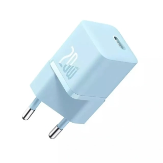 Nabíječka do sítě Baseus GaN5 20 W modrá