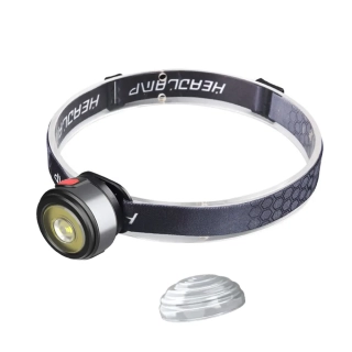 Čelová svítilna Techsuit (HL-B-01) - Svítilna s režimy červeného a bílého světla, Li-Ion baterie, XPG, COB Highlight LED