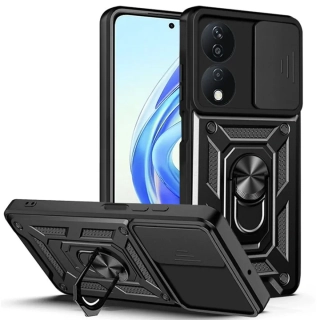 Kryt Honor X7b / X7b 5G / 90 Smart Techsuit CamShield Pro černý