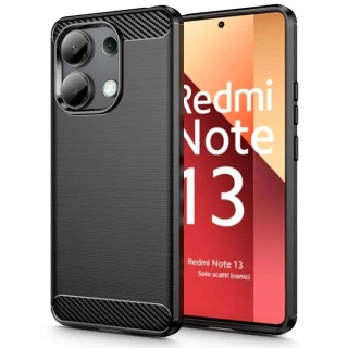Kryt Xiaomi Redmi Note 13 4G Tech-Protect TPU Carbon černý