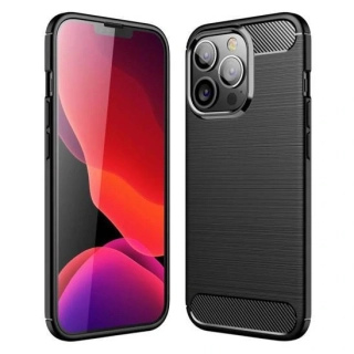 Kryt iPhone 16 Pro Max Nexeri TPU Premium Carbon černé