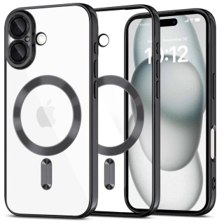 Kryt iPhone 16 Tech-Protect MagFlex MagSafe Shiny černé