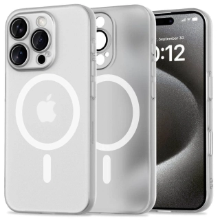 Kryt iPhone 16 Pro Tech-Protect Magslim MagSafe Matte white
