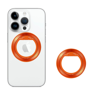 Ring Holder - MagSafe Techsuit (MPR2), hliníková slitina – oranžový