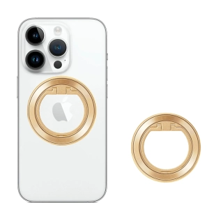 Ring Holder - MagSafe Techsuit (MPR2), hliníková slitina – zlatý
