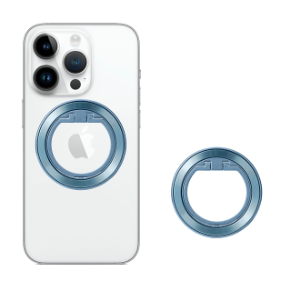 Ring Holder - MagSafe Techsuit (MPR2), hliníková slitina – modrý