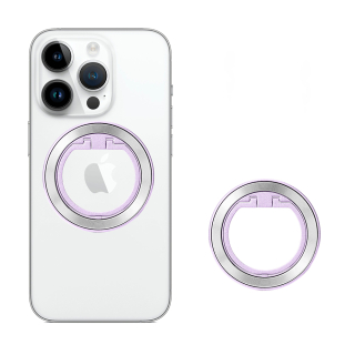 Ring Holder - MagSafe Techsuit (MPR2), hliníková slitina – růžový