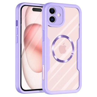Pouzdro iPhone 16 Techsuit - ColorVerse 360 MagSafe Series + ochrana obrazovky, fialové