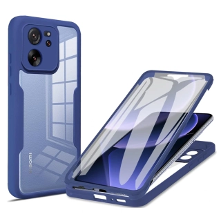 Pouzdro Xiaomi 13T / 13T Pro Techsuit - ColorVerse 360 Series + ochrana obrazovky, modré