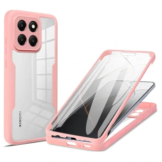 Pouzdro Xiaomi 14 Techsuit - ColorVerse 360 Series + ochrana obrazovky, růžové
