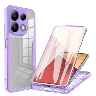 Pouzdro Xiaomi Redmi Note 13 5G Techsuit - ColorVerse 360 Series + ochrana obrazovky, fialové