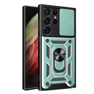 Kryt Samsung Galaxy S23 Ultra Techsuit CamShield Pro green