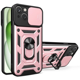 Kryt iPhone 15 , Techsuit CamShield Pro rose gold