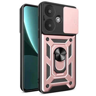 Kryt Xiaomi Redmi 13C 5G / Poco M6 Techsuit CamShield Pro rose gold