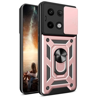 Kryt Xiaomi Redmi Note 13 Pro 5G / Poco X6 Techsuit CamShield Pro rose gold
