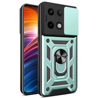 Kryt Xiaomi Redmi Note 13 Pro 5G / Poco X6 Techsuit CamShield Pro green