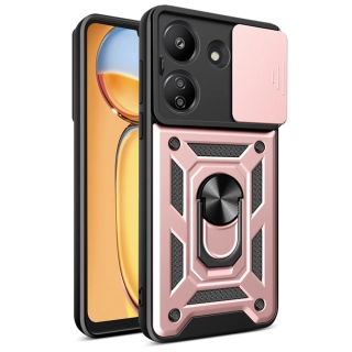 Kryt Xiaomi Redmi 13C 4G / Poco C65 Techsuit CamShield Pro rose gold