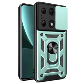 Kryt Xiaomi Redmi Note 13 Pro 4G / Poco M6 Pro 4G Techsuit CamShield Pro green