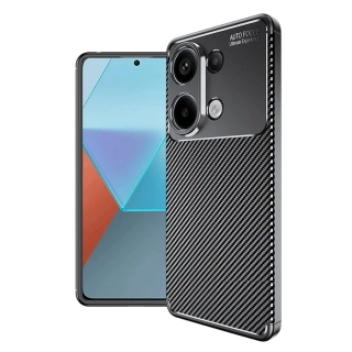 Kryt Xiaomi Redmi Note 13 4G, Techsuit CarbonFiber černý