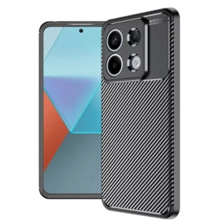 Kryt Xiaomi Redmi Note 13 5G, Techsuit CarbonFiber černý