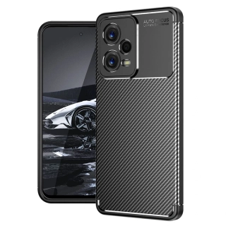 Kryt Xiaomi Redmi Note 12 5G / Poco X5, Techsuit CarbonFiber černý