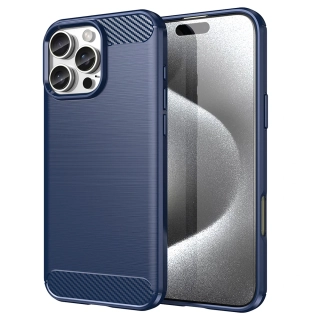 Kryt iPhone 16 Pro Max Armored Carbon modrý
