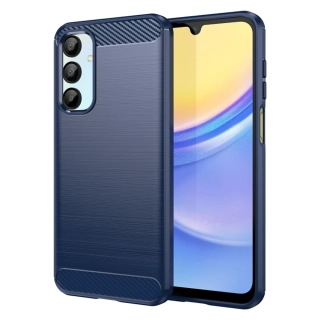 Kryt Samsung Galaxy A16, Armored Carbon modrý