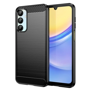 Kryt Samsung Galaxy M35, Armored Carbon černý