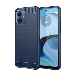 Kryt Motorola Moto G14 Armored Carbon modrý