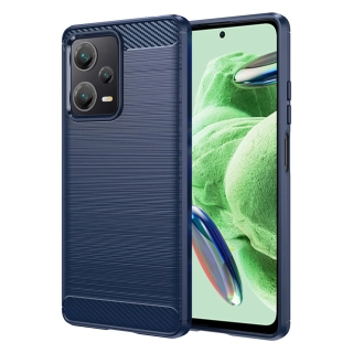 Kryt Xiaomi Redmi Note 12 5G / Poco X5, Armored Carbon modrý