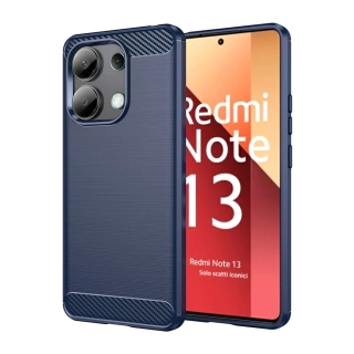Kryt Xiaomi Redmi Note 13 4G, Armored Carbon modrý