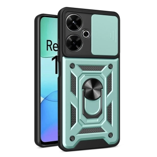 Kryt Xiaomi Redmi 13 / Poco M6 4G Techsuit CamShield Pro green