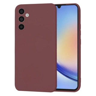 Kryt Samsung Galaxy A34 5G Techsuit SoftFlex - plum red