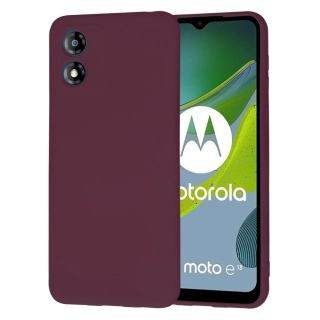 Kryt Motorola Moto E13 Techsuit SoftFlex - plum red
