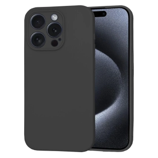 Kryt iPhone 15 Pro Max Techsuit SoftFlex - black