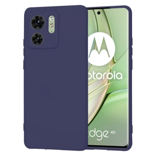 Kryt Motorola EDGE 40 / EDGE (2023) Techsuit SoftFlex - navy blue