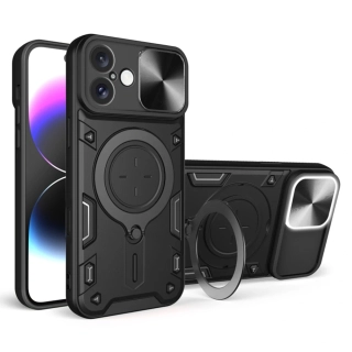 Kryt iPhone 16 Techsuit CamGuard Pro - černý