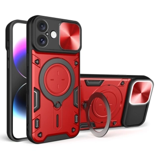 Kryt iPhone 16 Techsuit CamGuard Pro - červený