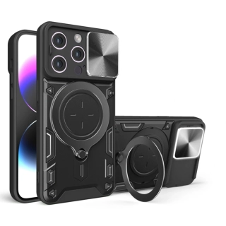 Kryt iPhone 16 Pro Techsuit CamGuard Pro - černý