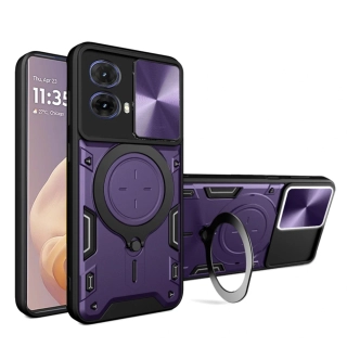 Kryt Motorola Moto G85 Techsuit CamGuard Pro - fialový