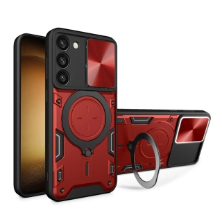 Kryt Samsung Galaxy S23 Plus Techsuit CamGuard Pro - červený