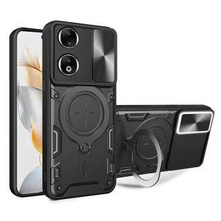 Kryt Honor X7b / X7b 5G / 90 Smart Techsuit CamGuard Pro - černý