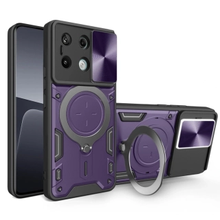 Kryt Xiaomi Redmi Note 13 Pro 5G / Poco X6 Techsuit CamGuard Pro - fialový