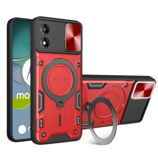 Kryt Motorola Moto E13 Techsuit CamGuard Pro - červený